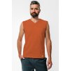 tricko bez rukavov spredu muz orange