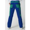 dlhe nohavice back muz royal blue and green
