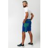 kratke nohavice back muz royal blue nad green