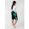 kratke nohavce zena black and green