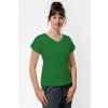 tricko kratky rukav spredu zena green