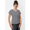 tricko kratky rukav spredu zena grey