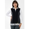 mikinova vesta spredu zena black