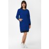 mikinove saty spredu zena 2 royal blue
