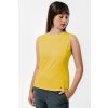 tricko bez rukavov vpredu zena yellow