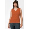 tricko bez rukava a vrecka spredu zena orange