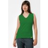 tricko bez rukava a vrecka spredu zena dark green