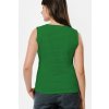 tricko bez rukavov zozadu zena green