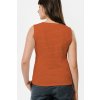 tricko bez rukavov zozadu zena orange
