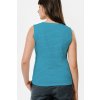 tricko bez rukavov zozadu zena turqouise