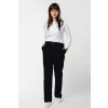 nohavice spredu zena black