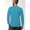 tricko dlhy rukav zozadu muz turqouise