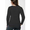 tricko dlhy rukav zozadu zena graphite