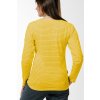 tricko dlhy rukav zozadu zena yellow