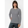 tricko dlhy rukav spredu zena grey