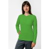tricko dlhy rukav spredu zena lime