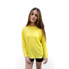 Funkční žluté tričko s dlouhým rukávem UNISEX
