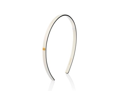Acetate Headband White/Black, small
