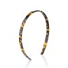 Acetate Headband Tortoise,small,želvova
