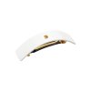 Barrette pour Cheveux White, large