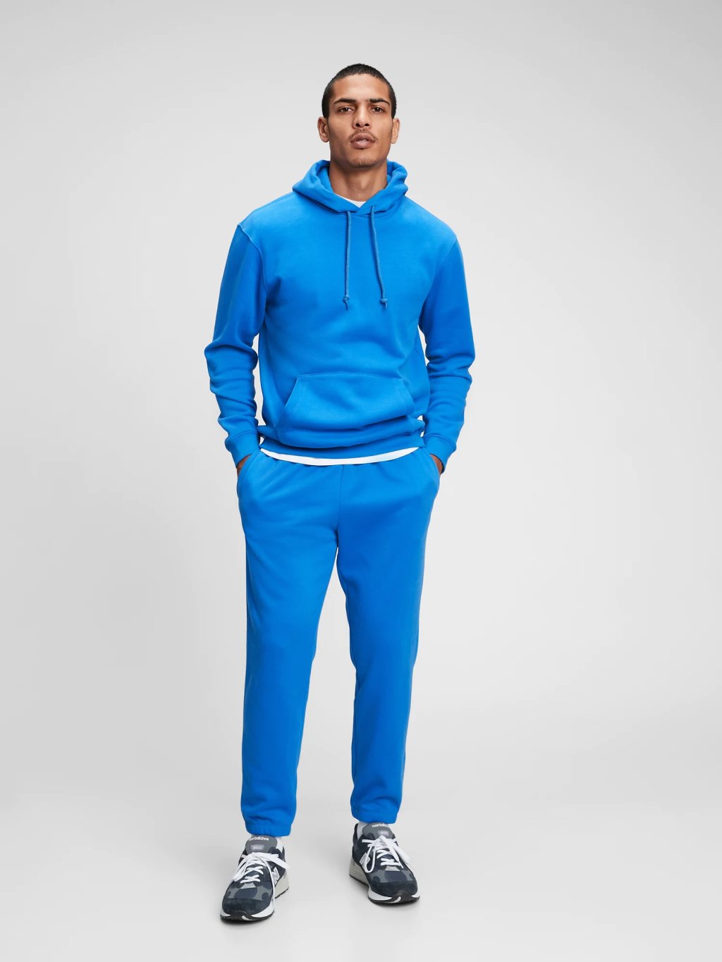 GAP Pánské modré tepláky Vintage Soft Joggers