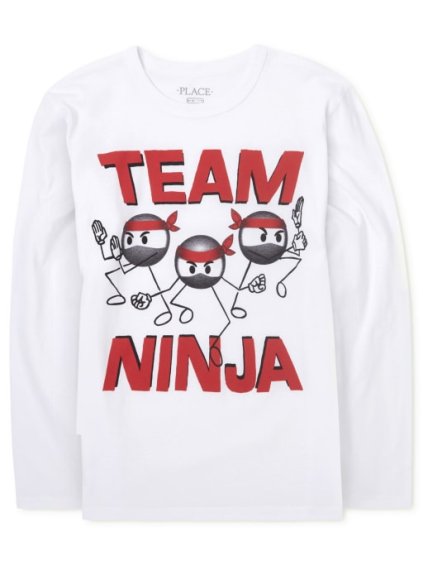 chlapecké tričko children´s place - ninja team