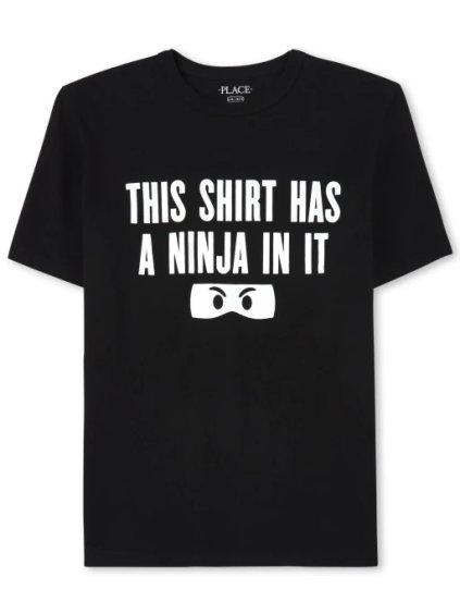 chlapecké tričko children´s place - ninja in