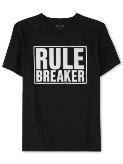 chlapecké tričko children´s place - rule breaker