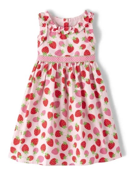 dívčí šaty gymboree strawberry path