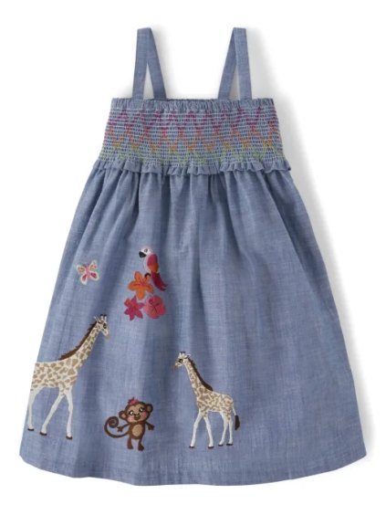 dívčí šaty gymboree safari