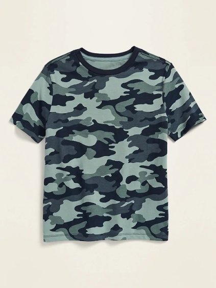chlapecké army tričko old navy  modré-husky širší velikost