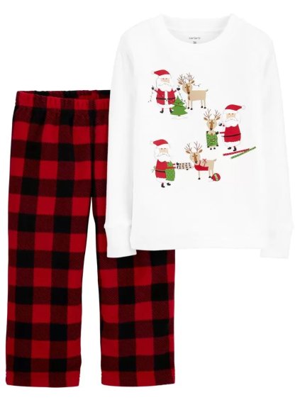 dívčí i chlapecké vánoční pyžamo carter´s