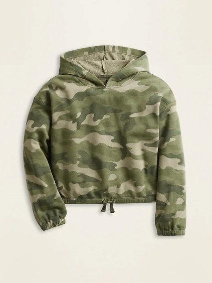 dívčí boková army mikina old navy