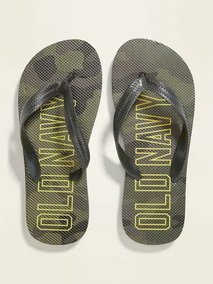 chlapecké army žabky s logem old navy