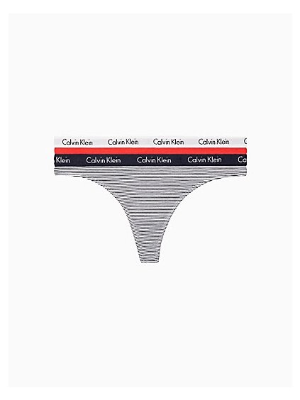 sada dámských kalhotek calvin klein -tanga