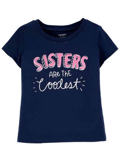 dívčí tričko carter´s sestry