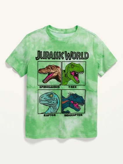 chlapecké batikované tričko s dinosaurem old navy