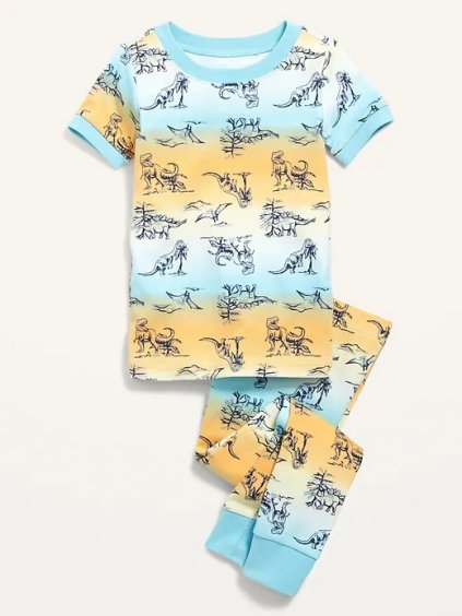 dívčí i chlapecké pyžamo s dinosaurem old navy
