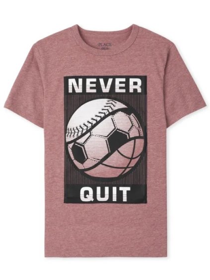 chlapecké tričko children´s place - never quit