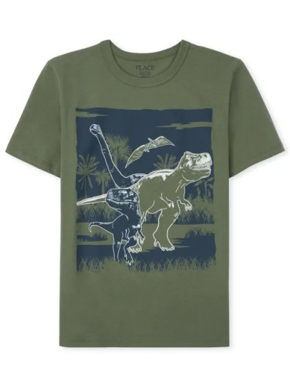 chlapecké tričko s dinosaury children´s place