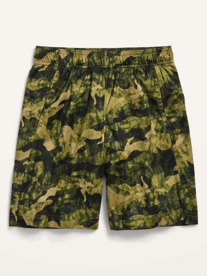 OLD NAVY Chlapecké funkční army kraťasy (Barva Army, Velikost 152-164)