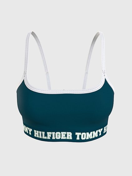 TOMMY HILFIGER Dámská podprsenka Unlined Bralette (Velikost XS, Barva Modrá, Výrobce Tommy Hilfiger)