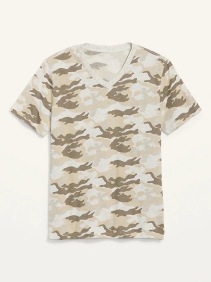 OLD NAVY Pánské Army tričko s krátkým rukávem