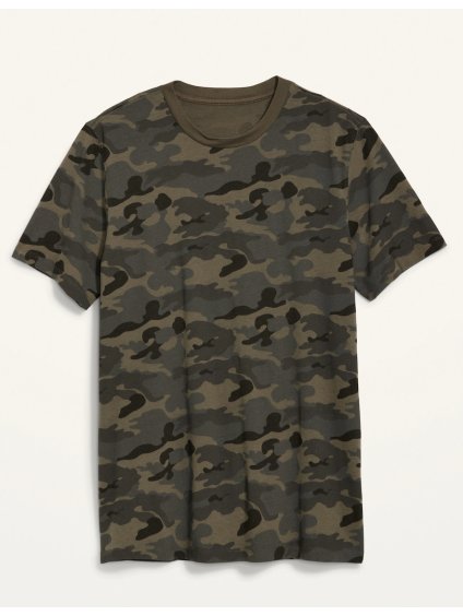 OLD NAVY Pánské Army tričko s krátkým rukávem