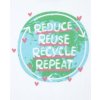 DÍVČÍ TRIČKO RECYCLE CHILDREN´S PLACE (Velikost S(4-6 let),104-118 cm, Barva Bílá)