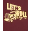 CHLAPECKÉ TRIČKO CHILDREN´S PLACE - LET´S ROLL (Velikost (5T), 104-112 cm, Barva tmavě červená)