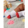 FRUIT OF THE LOOM Kojenecké ponožky sada 6 kusů Baby Breathable Mesh Crew-Length Socks (Barva Multicolor, Velikost 0-6 měsíců)