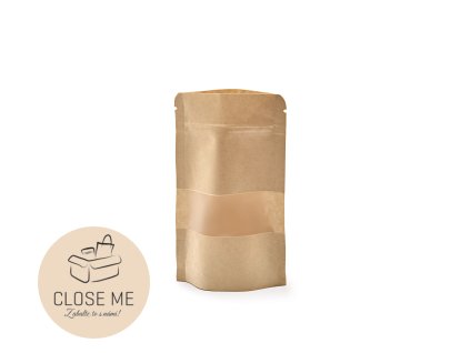 Kraft papírový s okénkem 2