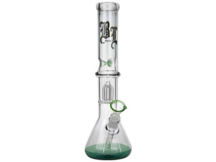 BL Glass Bong Ice 4-Arm Percolator sea green
