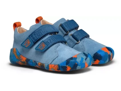 Celoroční boty Affenzahn Prewalker Leather Walky Elephant